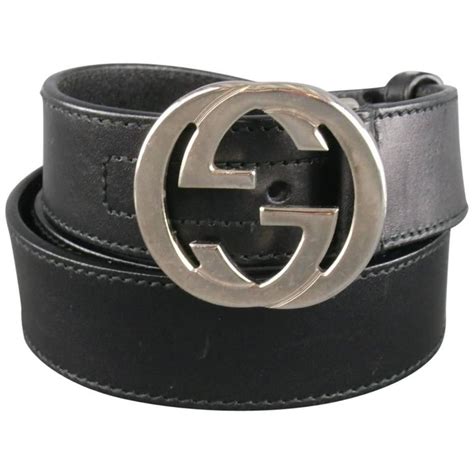 gucci thinnest silver buckle belt|gucci belt double g buckle.